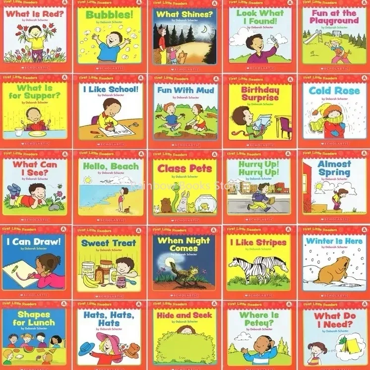 5 Box/Set 116 Books First Little Readers Learn To Read for Parents Educational Toy Classroom English Storybook Kids Gift Book