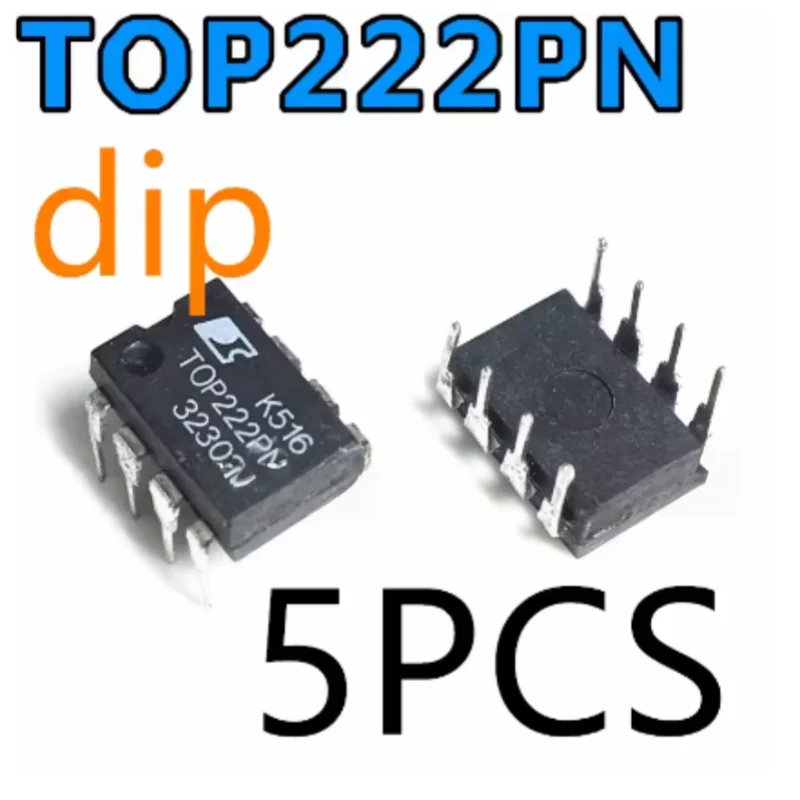 5pcs original TOP222 TOP222P TOP222PN DIP-7 Switch power management IC, into power supply chip, LCD IC