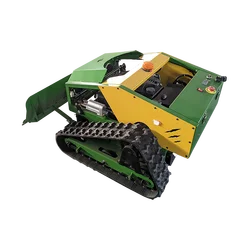 Customized self-propelled intelligent remote control lawn mower gasoline powered lawn mower crawler slope protection mower