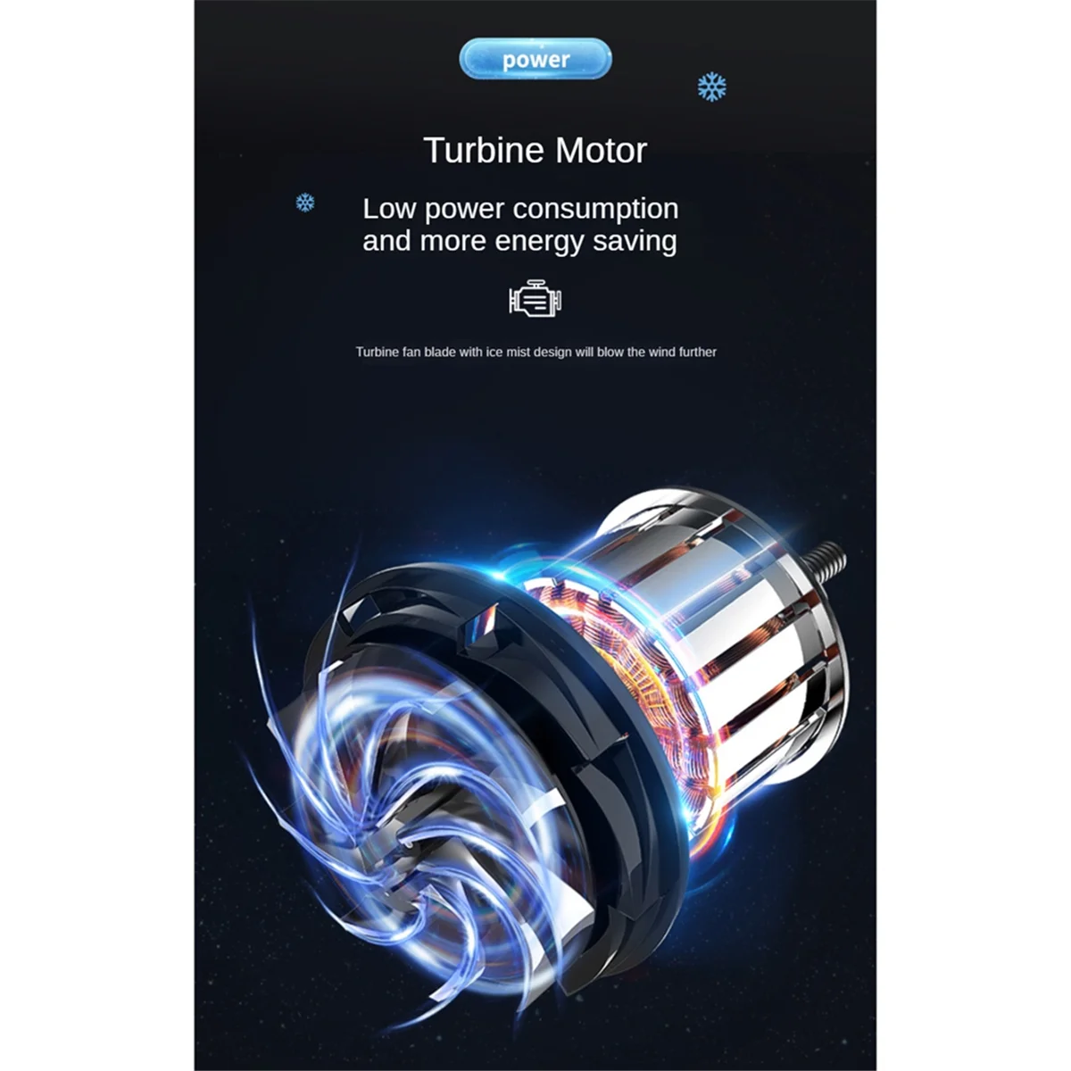 Portable Desktop Humidifier Air Conditioner Fan Household Small Air Cooler Fan Sprays Fan for Office 7 Color Lighting