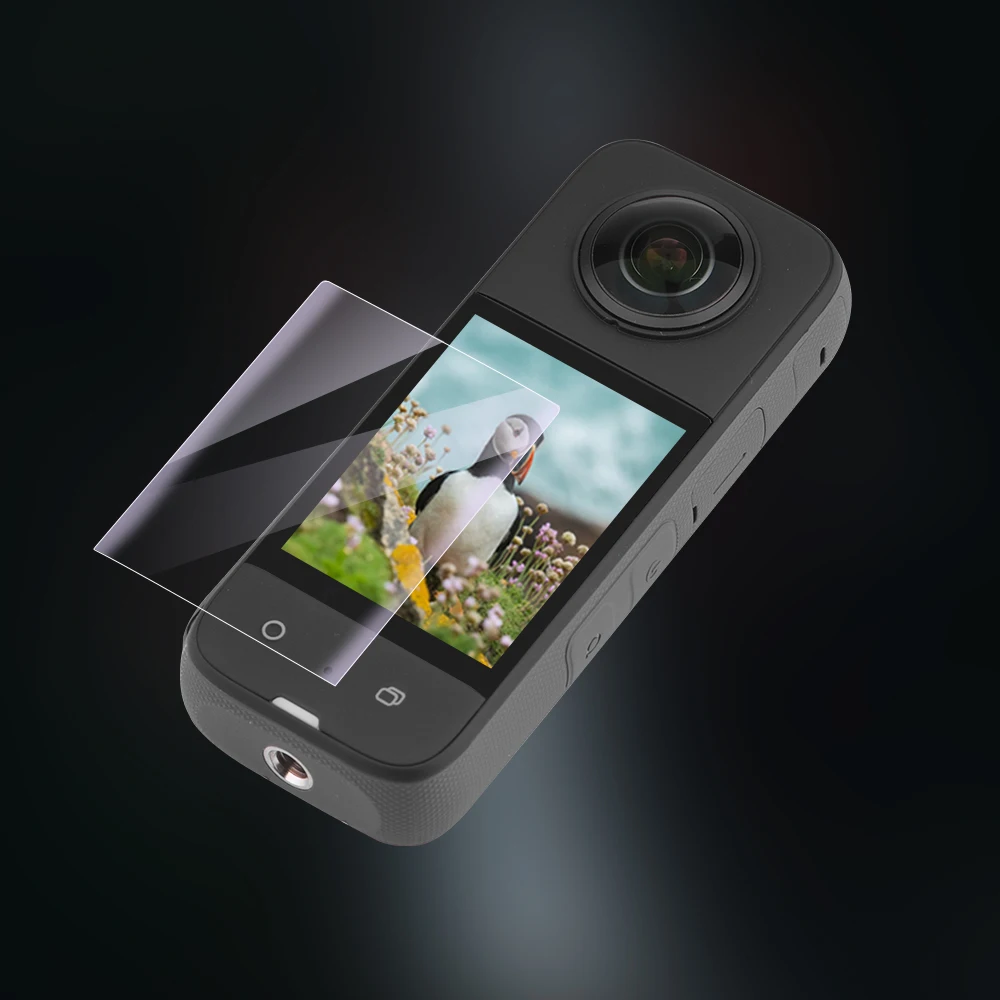 

Защитная пленка HD фиолетовая для спортивной камеры Insta360 ONE X3, сменная пленка против царапин для Insta360 ONE X3, аксессуары
