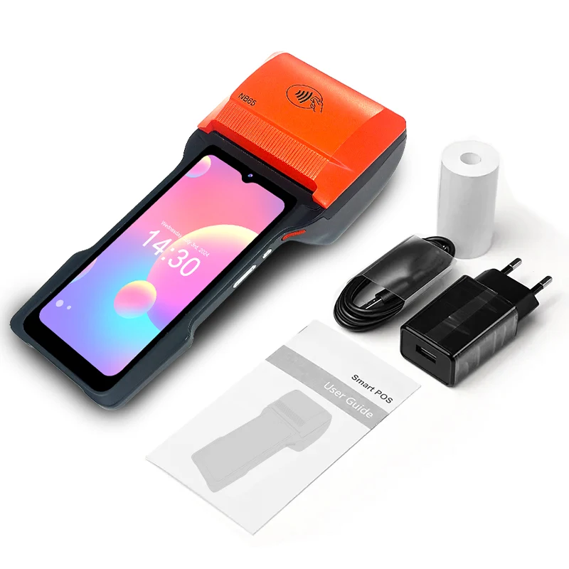 Sistem POS All-in-One Noryox NB65 dengan Kamera 5,0M Android 14 3+32GB Cocok untuk Toko Serba Ada dan Sertifikasi GMS