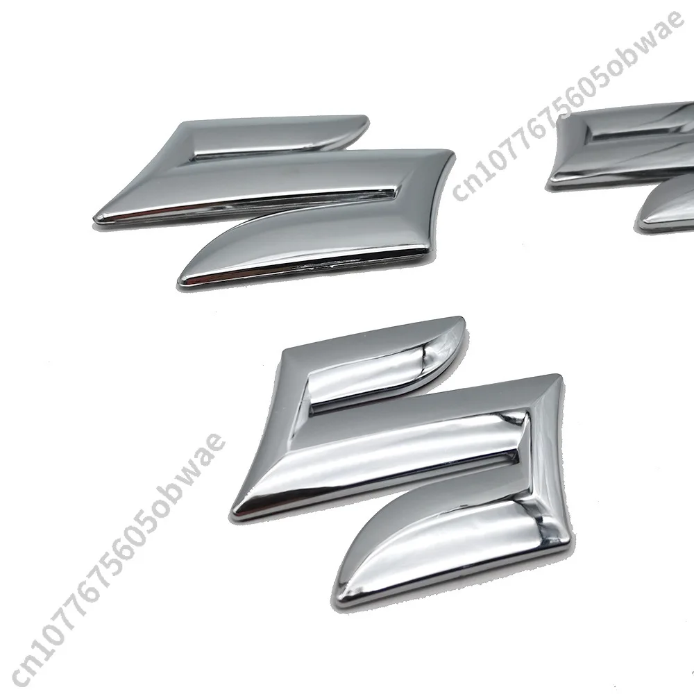 Logotipo de capó de rejilla delantera de coche, pegatina para maletero de parachoques trasero, insignia, accesorio para Suzuki swift jimny DZIRE brezo fronx ignis Jimny