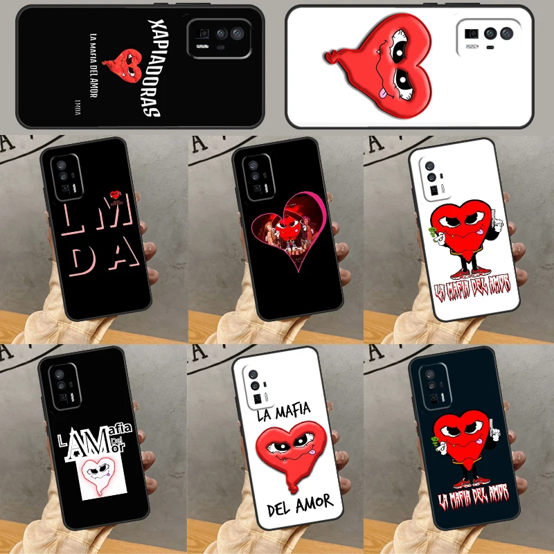 Love Mafia Case For POCO F3 F4 X4 GT M5s X3 X5 F5 Pro Cover For Xiaomi 11T 12T Pro 11 12 Lite 13 Ultra