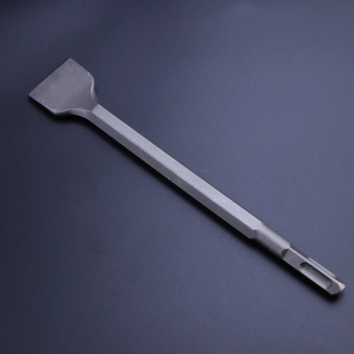 

Rotary Hammer Chisel Bit High Strength Molybdenum Alloy Steel Flat Plus Electric Demolition Tile Chisel For -Plus