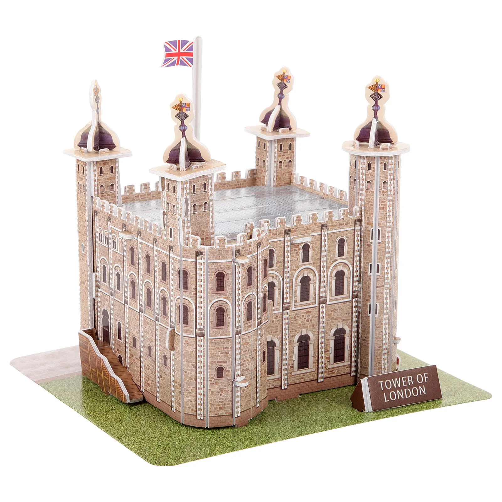 

Famous Building Puzzle London Tower of Toy Puzzles Paper 3d Funny Three-dimensional for Adults Architectural Toys