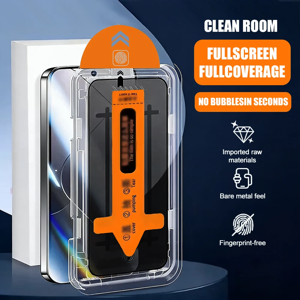 1-5 Stück Einfach zu installierender Sichtschutz-Displayschutz für Samsung Galaxy S26 Ultra S25 FE S24 Ultra S23 S22 S20 Anti-Spy Panzerglas – Detail 1
