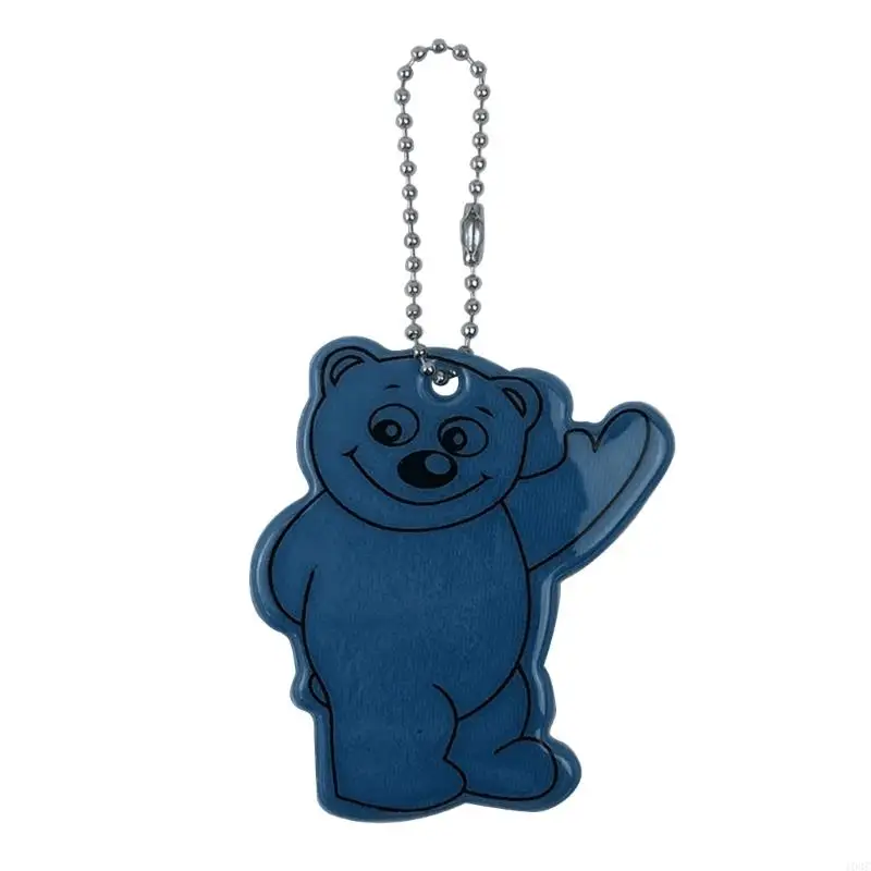 103c Reverse Safety Sferenties Keyrings Стильные рефлексивные рюкзаки для медвежьей шестерни.