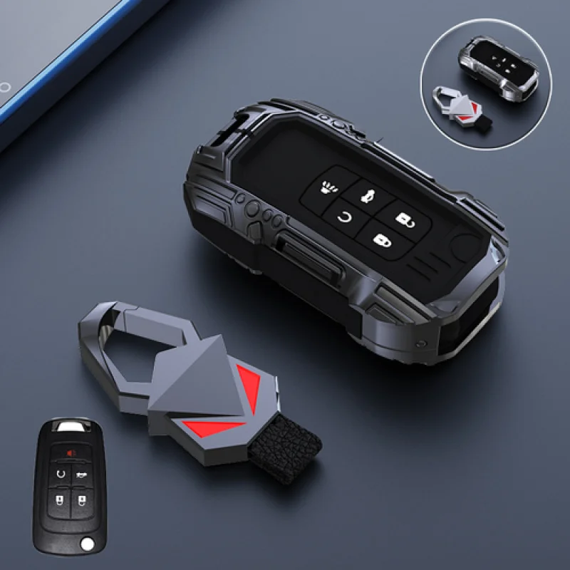 

A + силиконовый чехол для автомобильного брелока из цинкового сплава для Chevrolet Camaro Cruze для Buick