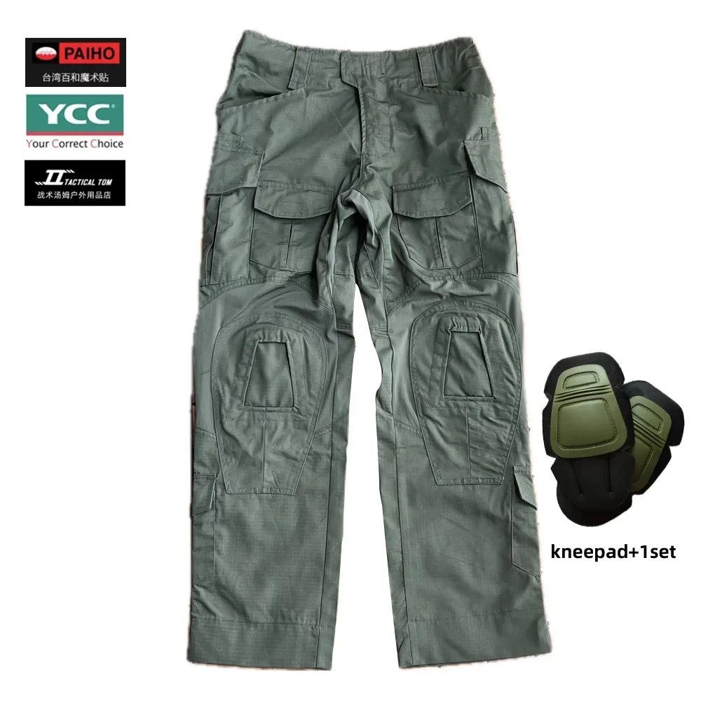 Tactical Tom PluS GEN3 OD green special duty combat  tactical duty G3 outdoor training camping hiking Tear resistance pants