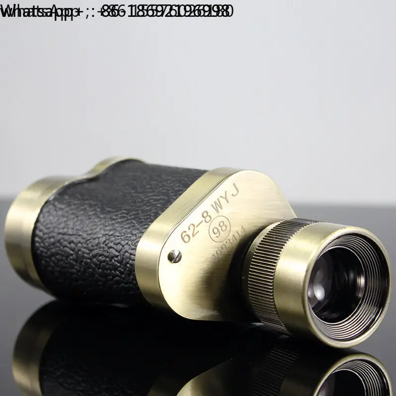 62 Type Monocular Telescope All Metal 8x30 High Definition Handheld Outdoor Portable High Definition