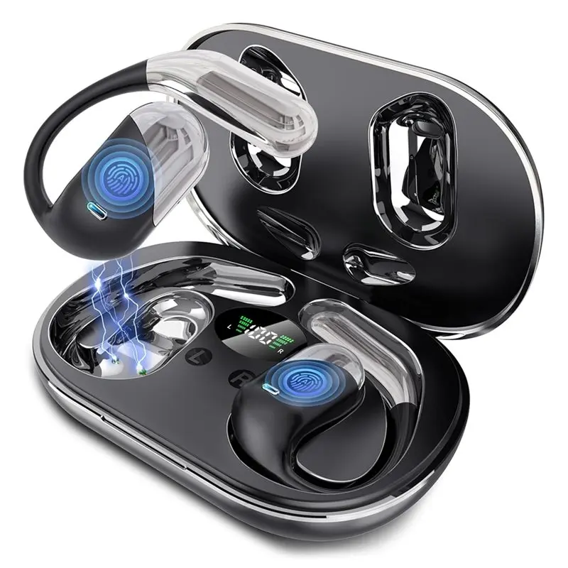 B50B-Real-Time AI Translation Earbuds 144 Languages 3-In-1 Translator, Bluetooth Translation Earphone For Travel Learning