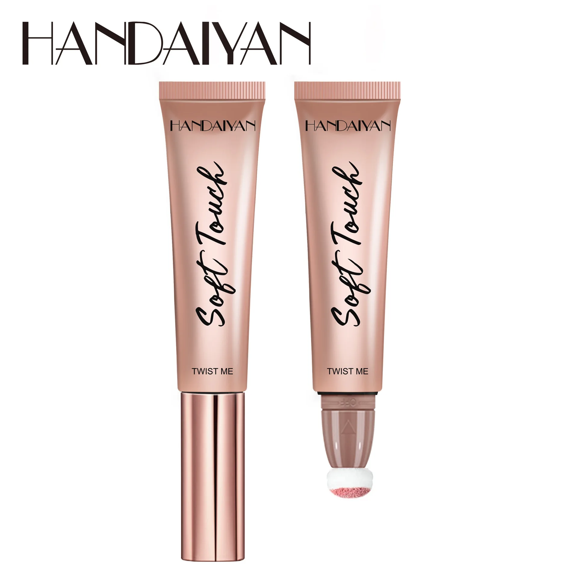 Blush Cream High Matte Natural Flush Brightening Liquid face shadow Stereoscopic blush stick