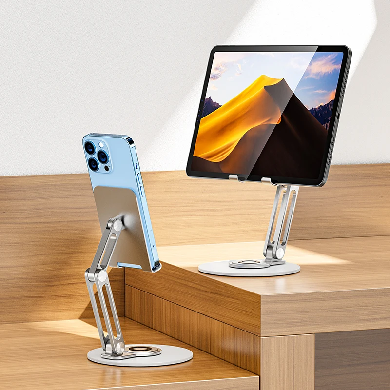 

Metal Rotatable Tablet Stand Cellphone Mobile Phone Holder Foldable Support for iPad Pad iPhone Samsung Xiaomi Accessories