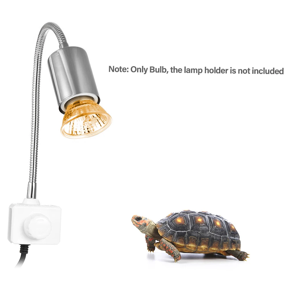 1PC/2PCS 25W Halogen Heat Lamp UVA UVB Basking Lamp Heater Light Bulb for Reptiles Lizard Turtle Aquarium