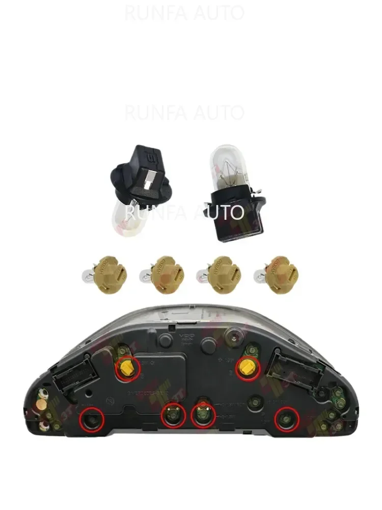 Instrument Cluster Lamps for Mercedes-Benz W210 E-Class E320/E430/E55 AMG, W208 CLK-Class CLK320/CLK430/CLK55 AMG