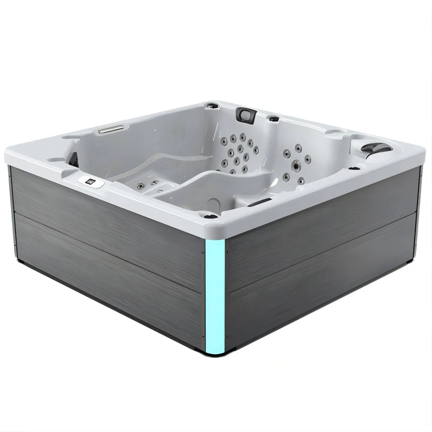 LMM Outdoor Finished Hot Spring Soak Pool Homestay Heated Hotel SPA Heating Couple Double Pool