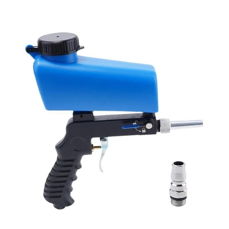 T19C For Efficient Cleaning And Material Treatment Portable Sandblasting Machine Kit Pneumatic