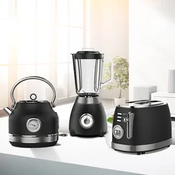 Unique home appliances kettle&toaster blender set Nordic Rapid Boil Jug Kettle Matt Finish 3000w 1.7 L kettle breakfast set