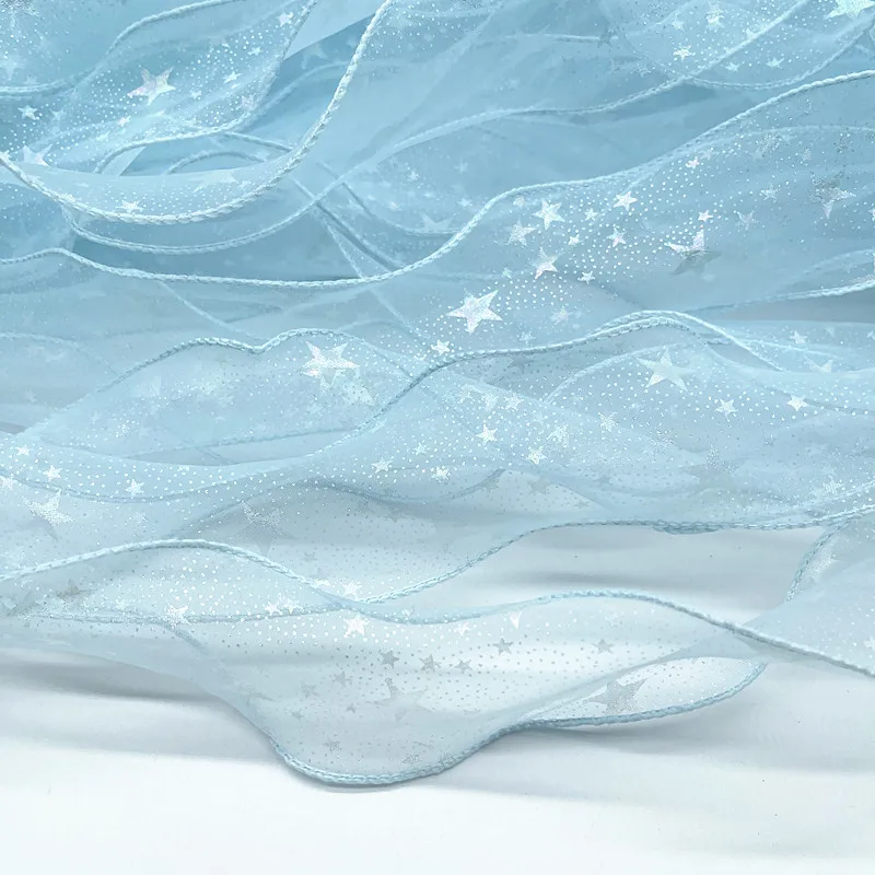 Star Print Organza Ribbon 3