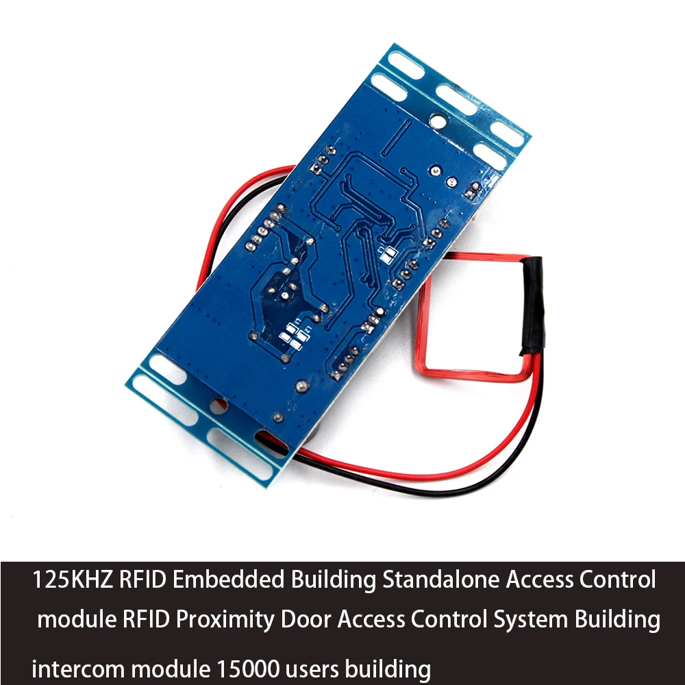 13.56Mhz Ic Mf Ingebed Toegangscontrole Module Proximity Toegangscontrole Systeem Board Building Intercom Module 2500 Gebruiker