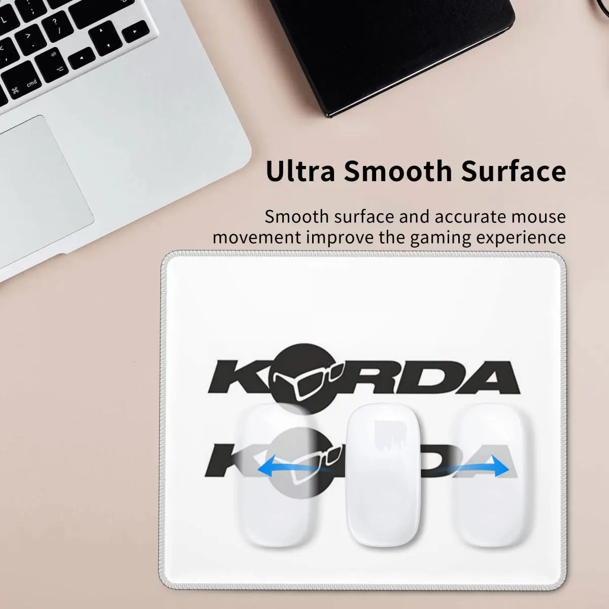 Korda Fishing Logo (6) Mouse Pad Computer Keyboard Mouse Mat Gamer Laptop Desk Mat Office Accessories Table Mats
