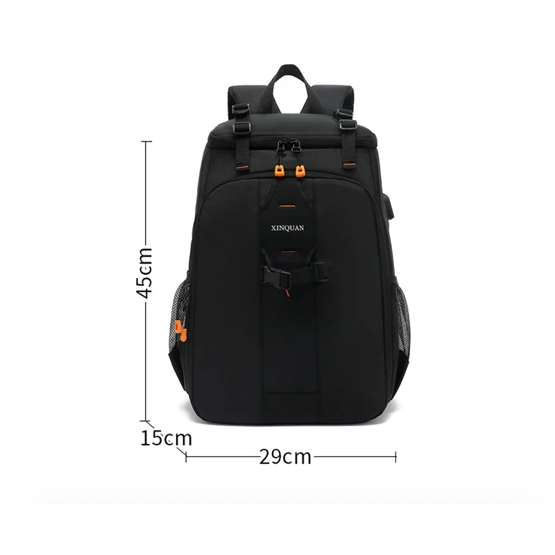 Photographer DSLR Camera Backpack Photo Bag Waterproof Large Capacity Notebook Backpack Suitable for Canon Nikon SONY FUJIFILM