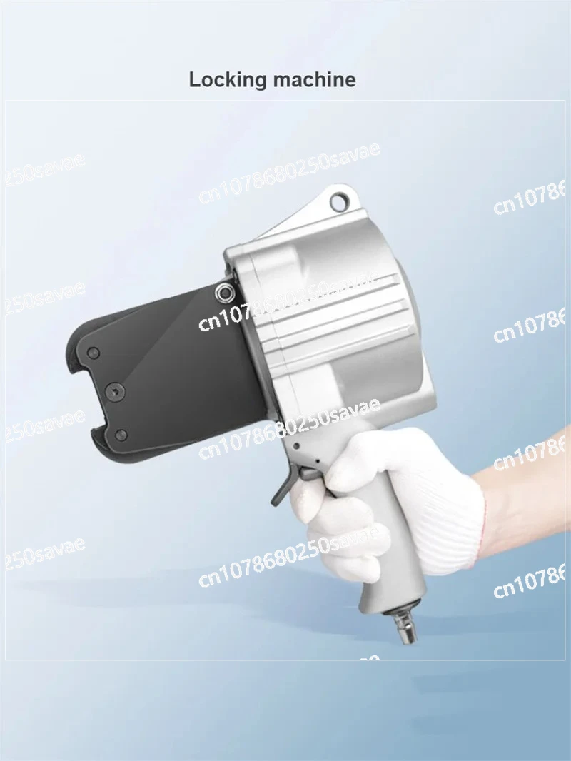 هوائي بالكامل 19/25/32 مللي متر سبليت نوع الصلب قطاع الشد وقطع آلة التعبئة حزام ناقل من الفولاذ الربط أداة #5