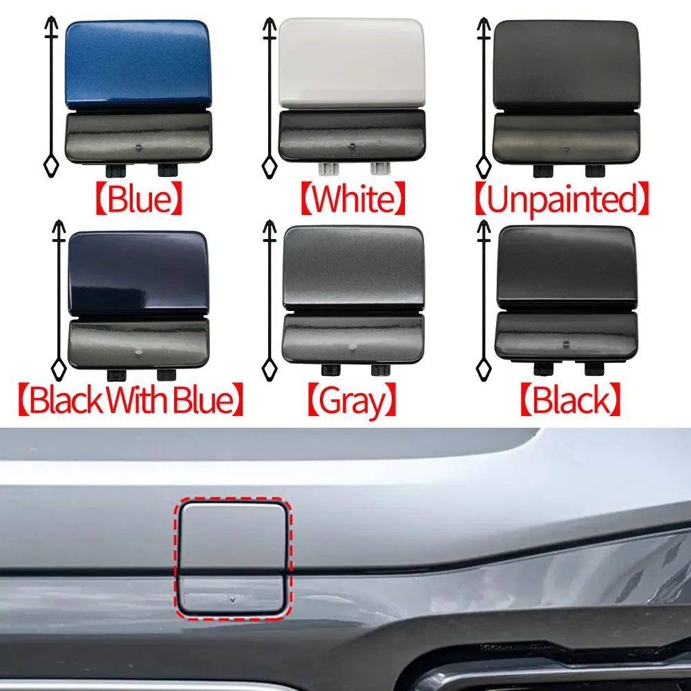 For BMW X5 Car Rear Bumper Tow Cover Towing Hook Cover Plate Accessory Black White Gray Blue For BMW G05  2020-2026 51128099126