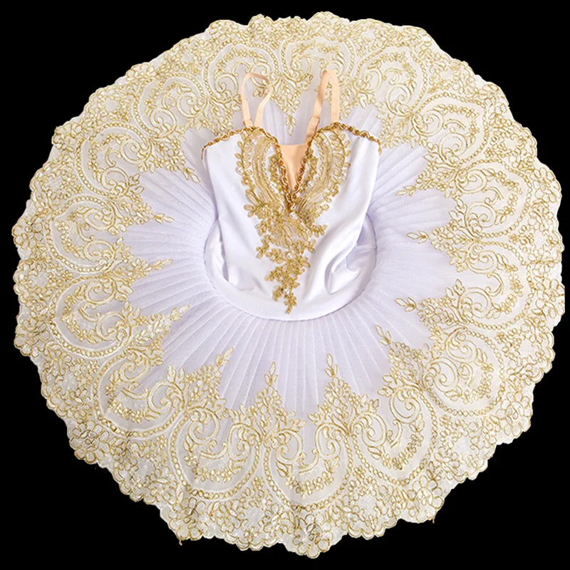 

Gold Swan Lake Professional Ballet Tutu For Child Kids Adult Women Ballerina Party Dance Costumes Ballet Tutu Balett Dress Girl