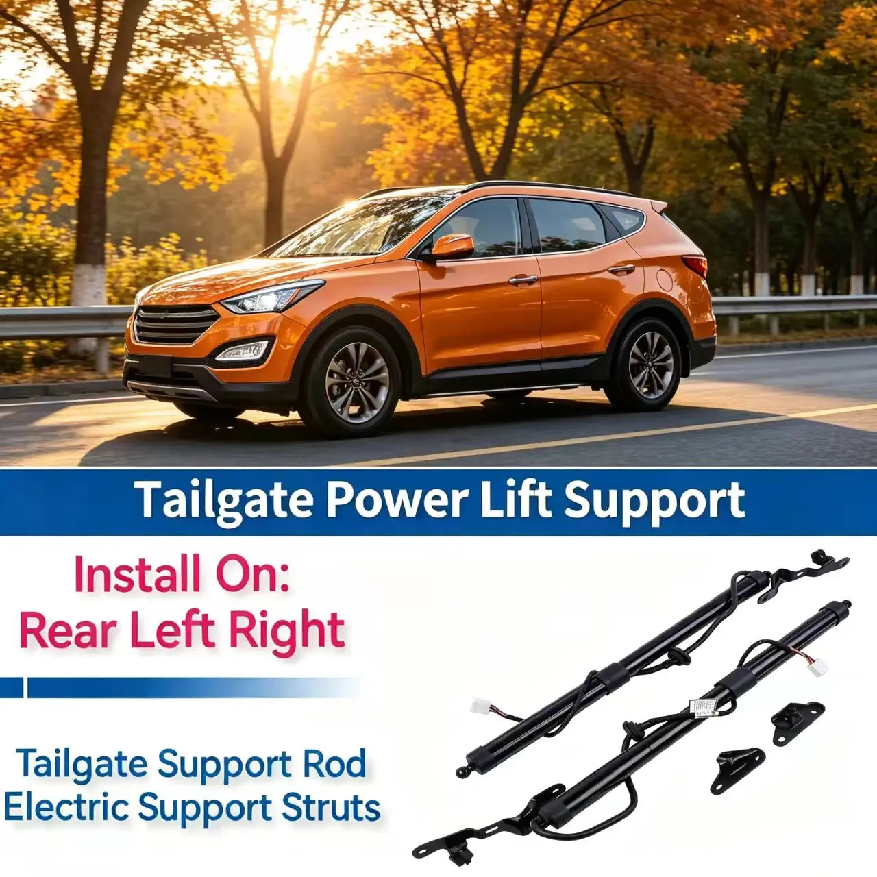 6892009010 6891009010 68910-09010 Tailgate Power Lift Supports Power Rear Trunk Liftgate Strut For 2013-2018 Toyota RAV4
