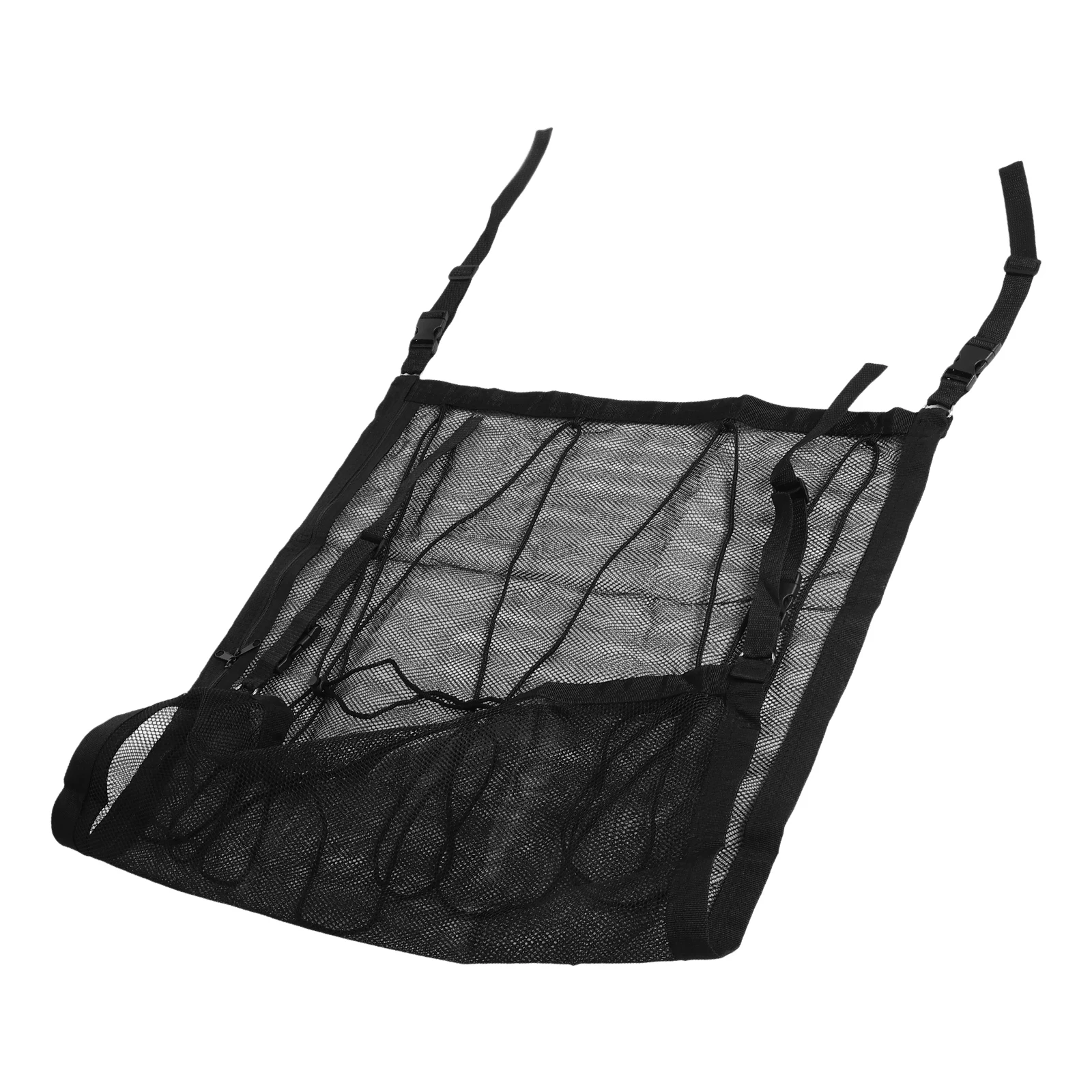 

Car Storage Roof Net Large Size Zipper Mechanism Overhead Car Camping Organizer Cargo Net Ceiling Organizer Truck Accessories