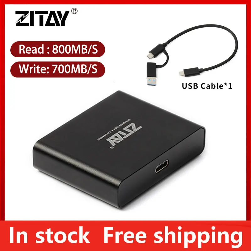 ZITAY CFexpress Type A card reader USB 3.1 Gen2 10Gbps memory card adapter for Sony fx6 fx3 A7S3 A1 R5 Z6 Z7 S1R 1DX3 camera