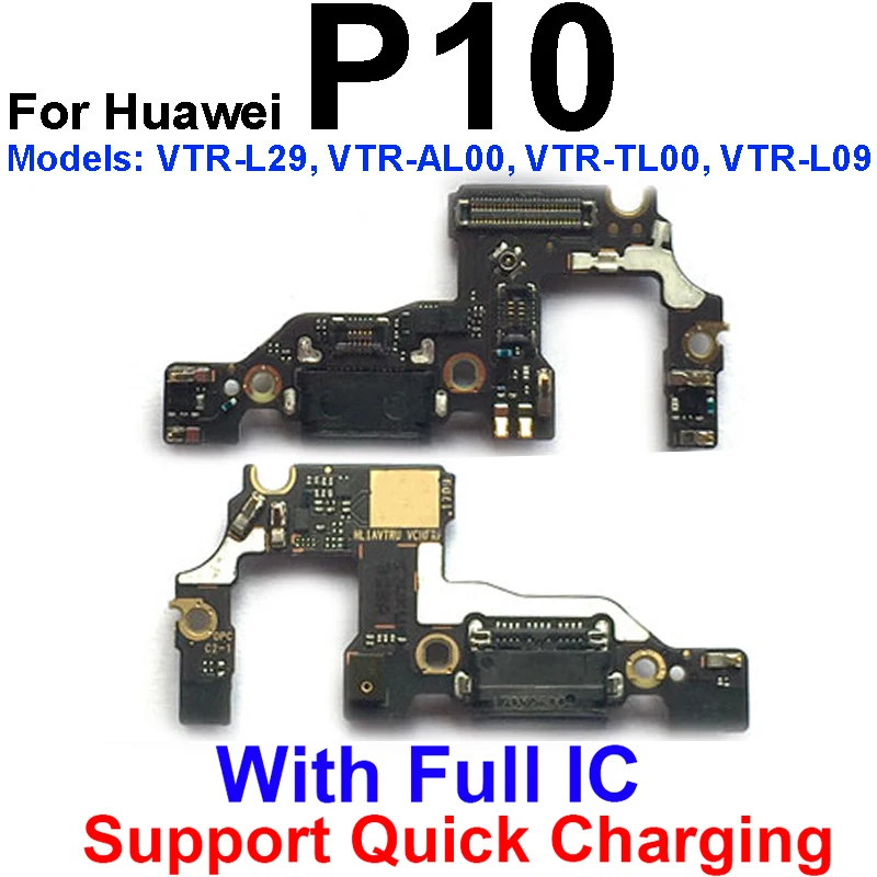 Placa de conector de enchufe de carga USB para Huawei P20 P30 P40 Lite PRO módulo de puerto de carga reemplazo de placa de conector Usb
