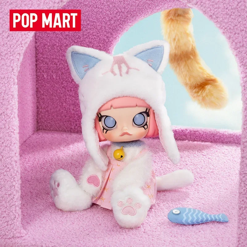 

POP MART MOLLY Peekaboo Series 1/8 BJD модная слепая случайная коробка игрушки Mystery Box Guess Bag экшн-фигурка подарок-сюрприз