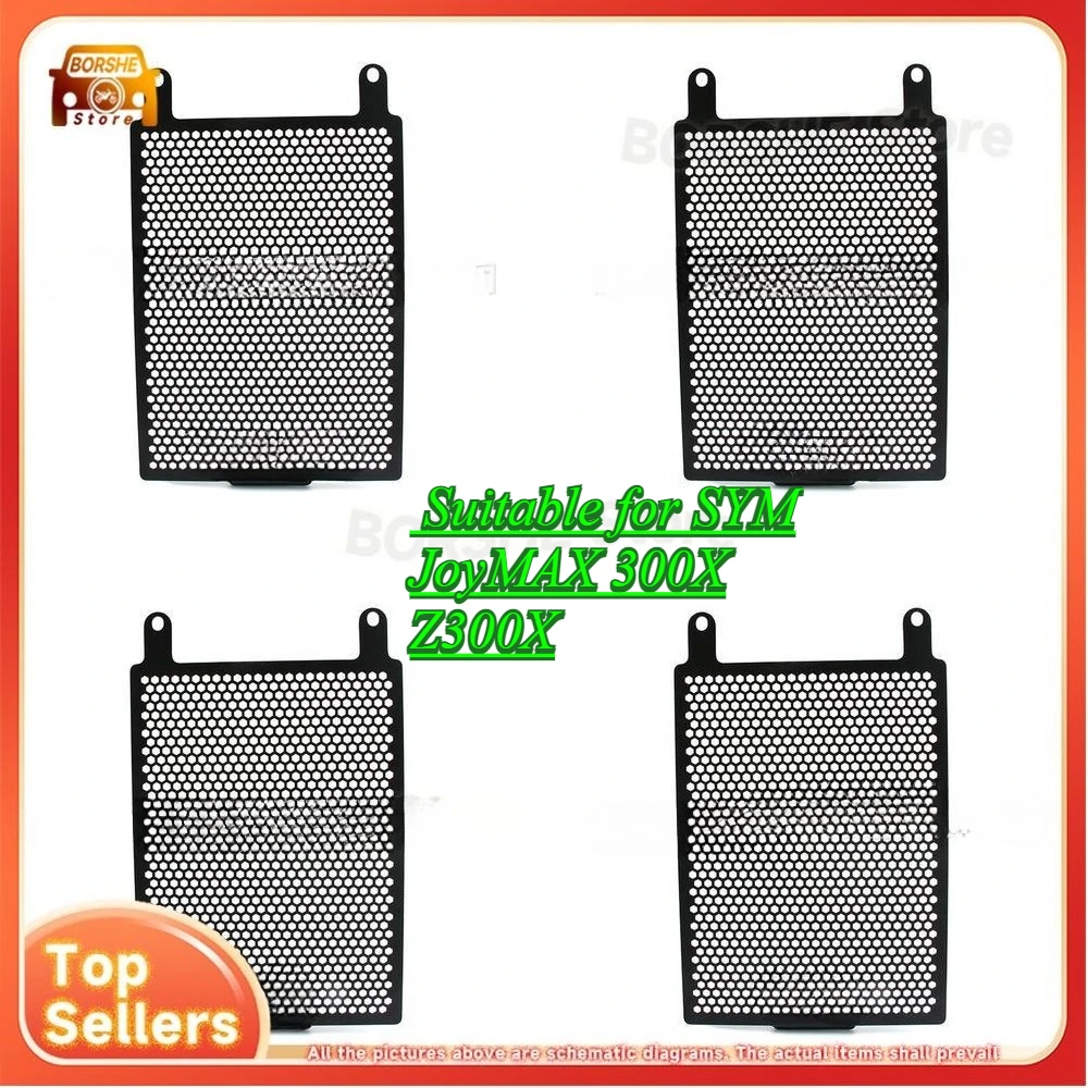 

Aluminum Radiator Guard Suitable for SYM JoyMAX 300X Z300X Motorcycle Radiator Protection Mesh Modification