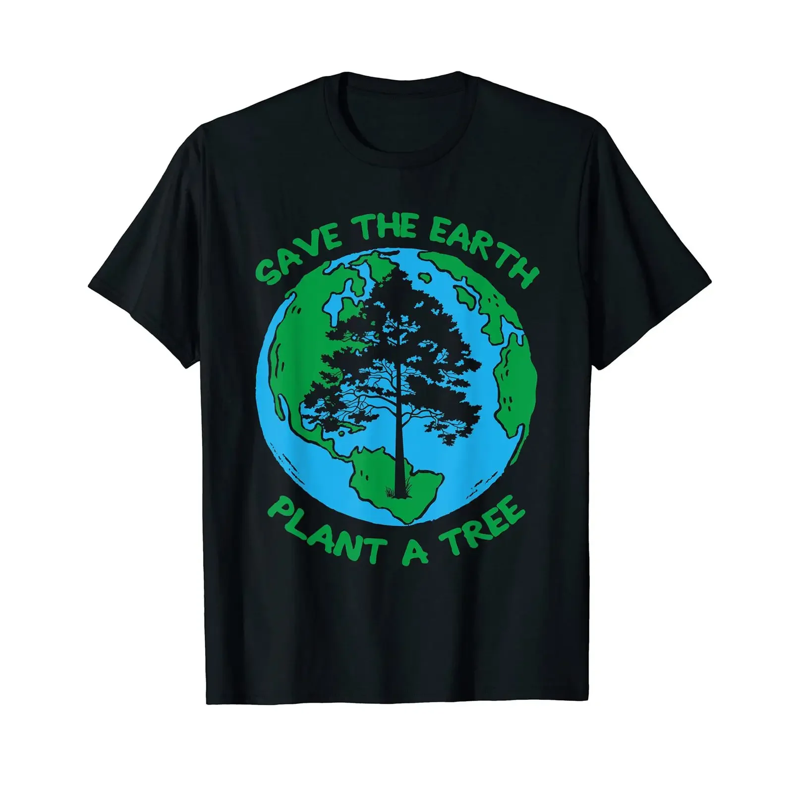 Save the Earth Plant A Tree Environment Day Awareness T Shirt vintage Washed Soft Breathable Unisex graphic homme Slightly