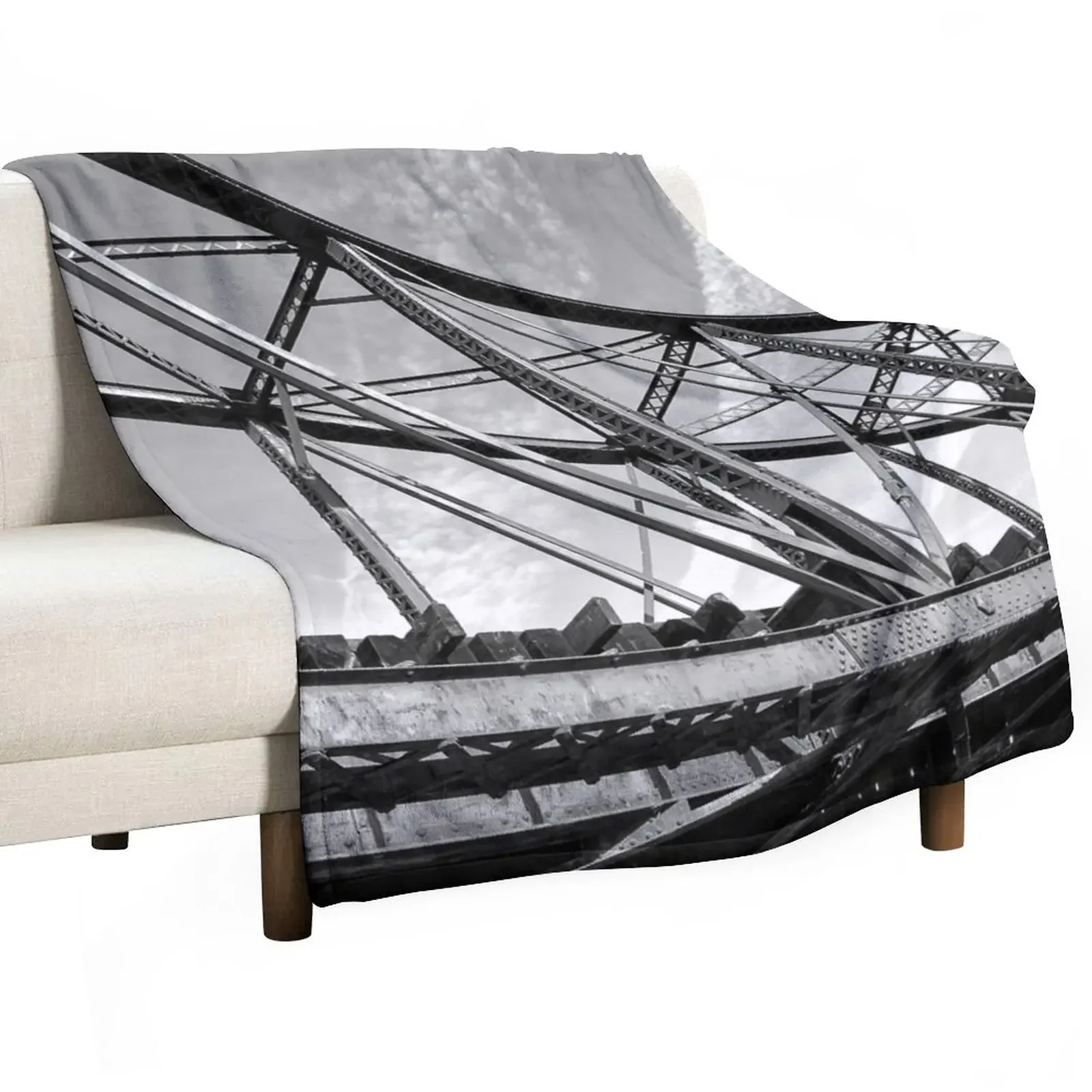 

Tempe Train Bridge Throw Blanket valentine gift ideas Plaid