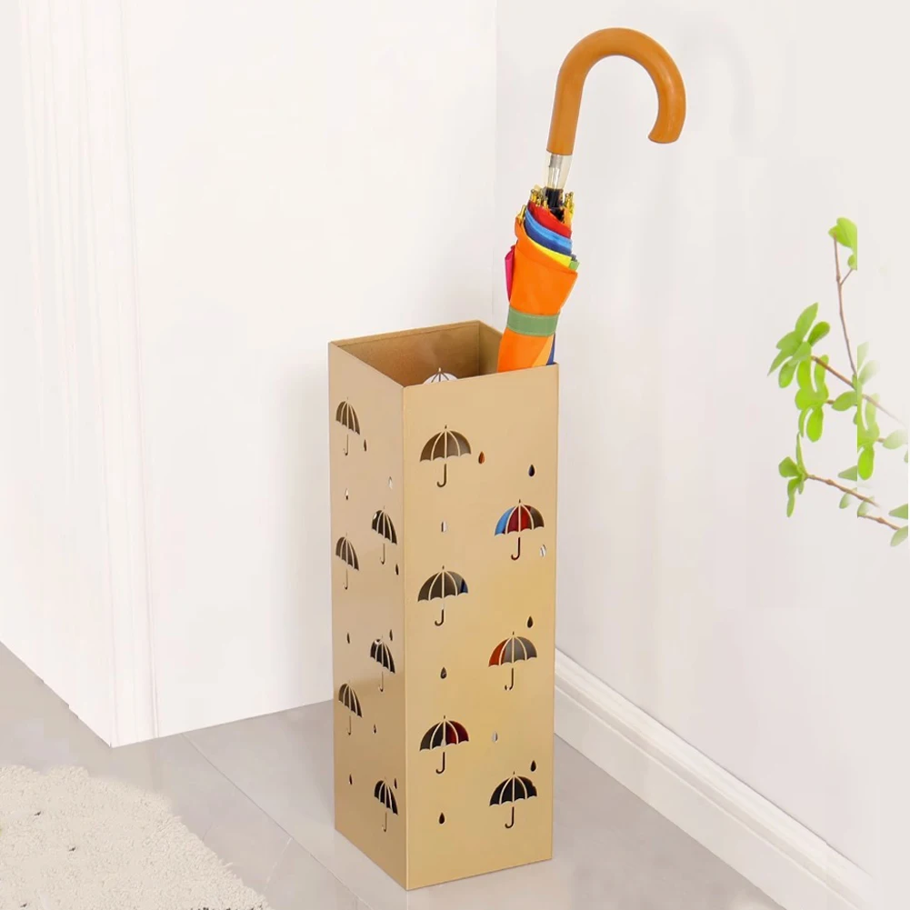 

Металлическая напольная подставка для зонтов, многофункциональная, для прихожей, дома, отеля, офиса, декор