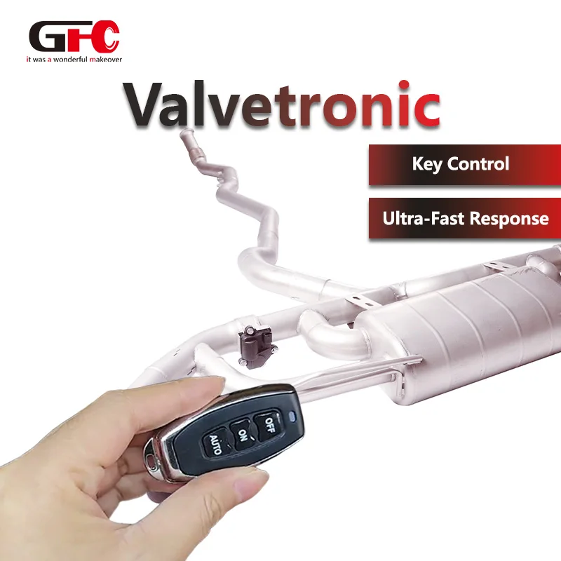 Suitable for Mercedes Benz GLE350 4MATIC W167 2.0T high-performance exhaust pipe Catback Valvetronic exhaust system muffler