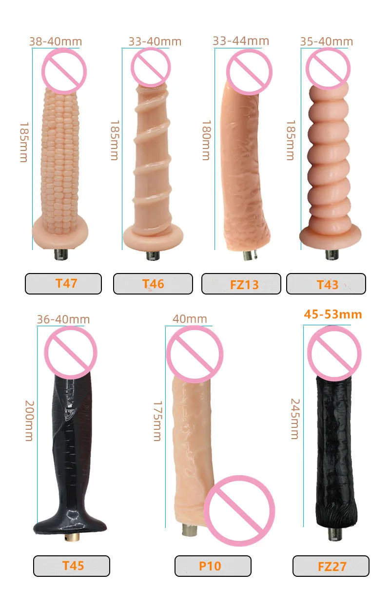 Realistic Silicone Dildos with 3XLR Connector for Sex Machine Attachment Sex Toys juguetes sexuales