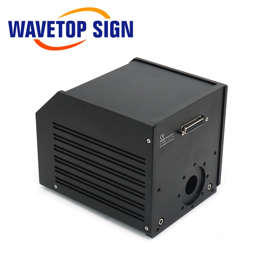 WaveTopSign Co2 เลเซอร์ดิจิตอล Galvo ชุดรูรับแสง 20 มม.24VDC แหล่งจ่ายไฟสําหรับ Co2 เลเซอร์เครื่องหมายเครื่อง