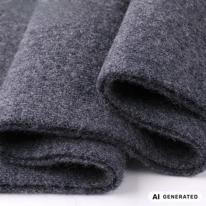 Solid Color Winter Thick Warm Wool Scarf - Korean Style Versatile Unisex Neck Warmer In Stock