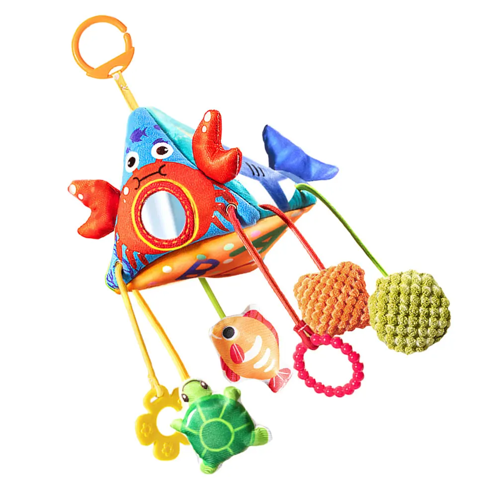 Crib Bell Cartoon Infant Baby Stroller Pendant Toys Hanging Bed Rattles