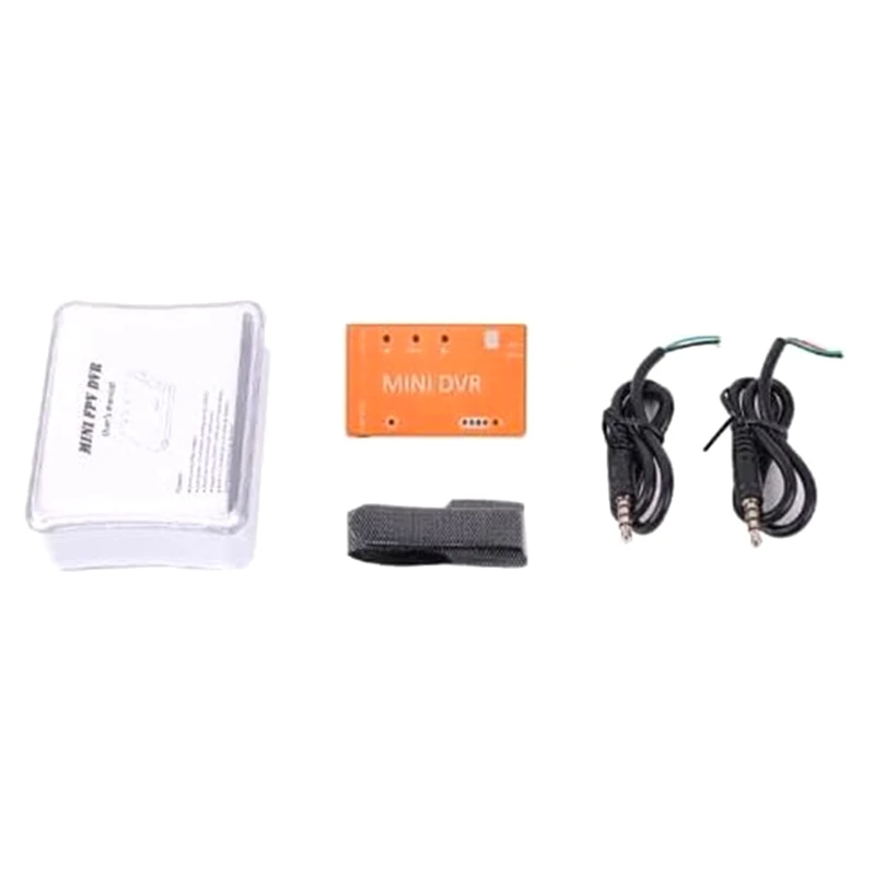 

Mini FPV DVR Video Audio Recorder Built-in 3.7V 400mah Battery for FPV RC Multicopters