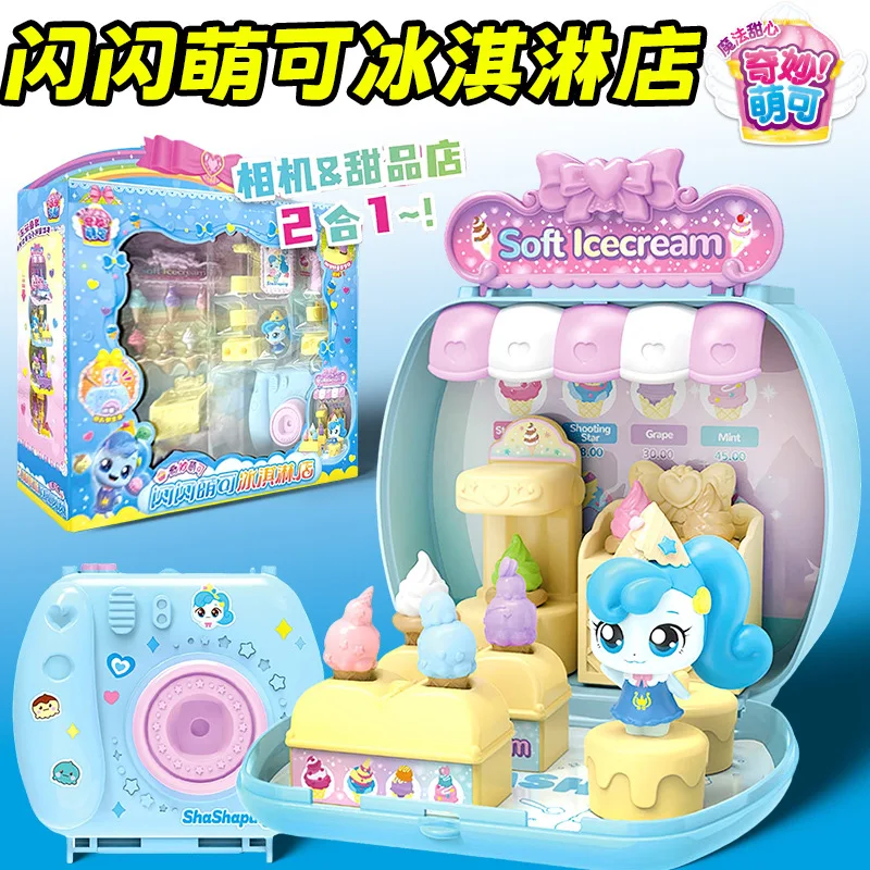 

Anime Figure Teenieping Magic Sweetheart Season 6 Girl's Love Cake Shop Figurine Collection Toy Doll for Girls