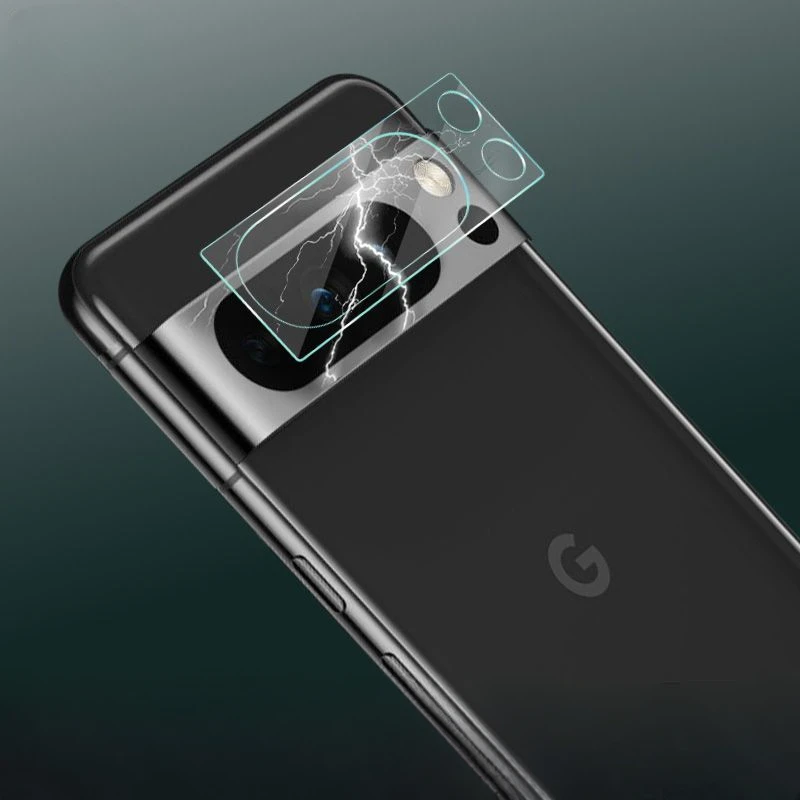 Protezione dell'obiettivo della fotocamera 3D per Google Pixel 8 Pro Pixel8 Pixel8Pro protezione dello schermo della copertura dell'obiettivo copertura completa della pellicola di vetro dell'obiettivo