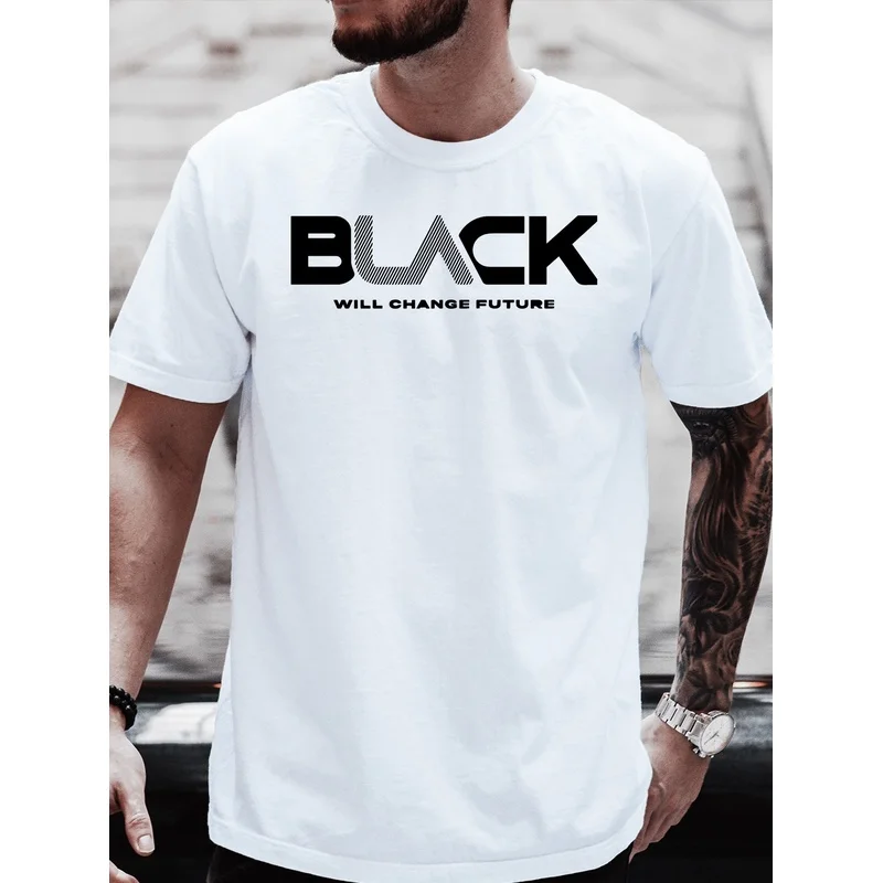 Men'S T-Shirt, New Men'S Summer Short-Sleeve 