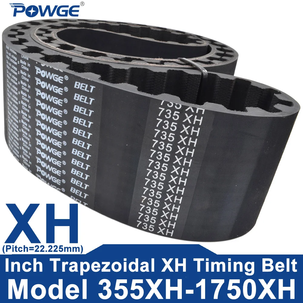 POWGE XH Timing belt 355XH to 1750XH 420 464 473 502 507 525 533 560 570 580 600 605 620 630 650 665 700 726 735 752 761 770 780