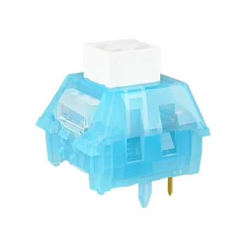 Kailh Box Arctic Fox Switch RGB SMD Tıklamalı Anahtarlar Mekanik Klavye İçin MX Switch 5 Pin Mavi Beyaz Özel Çalışırken Değiştirilebilir 10 best sales Mavi anahtarlı klavye - №7